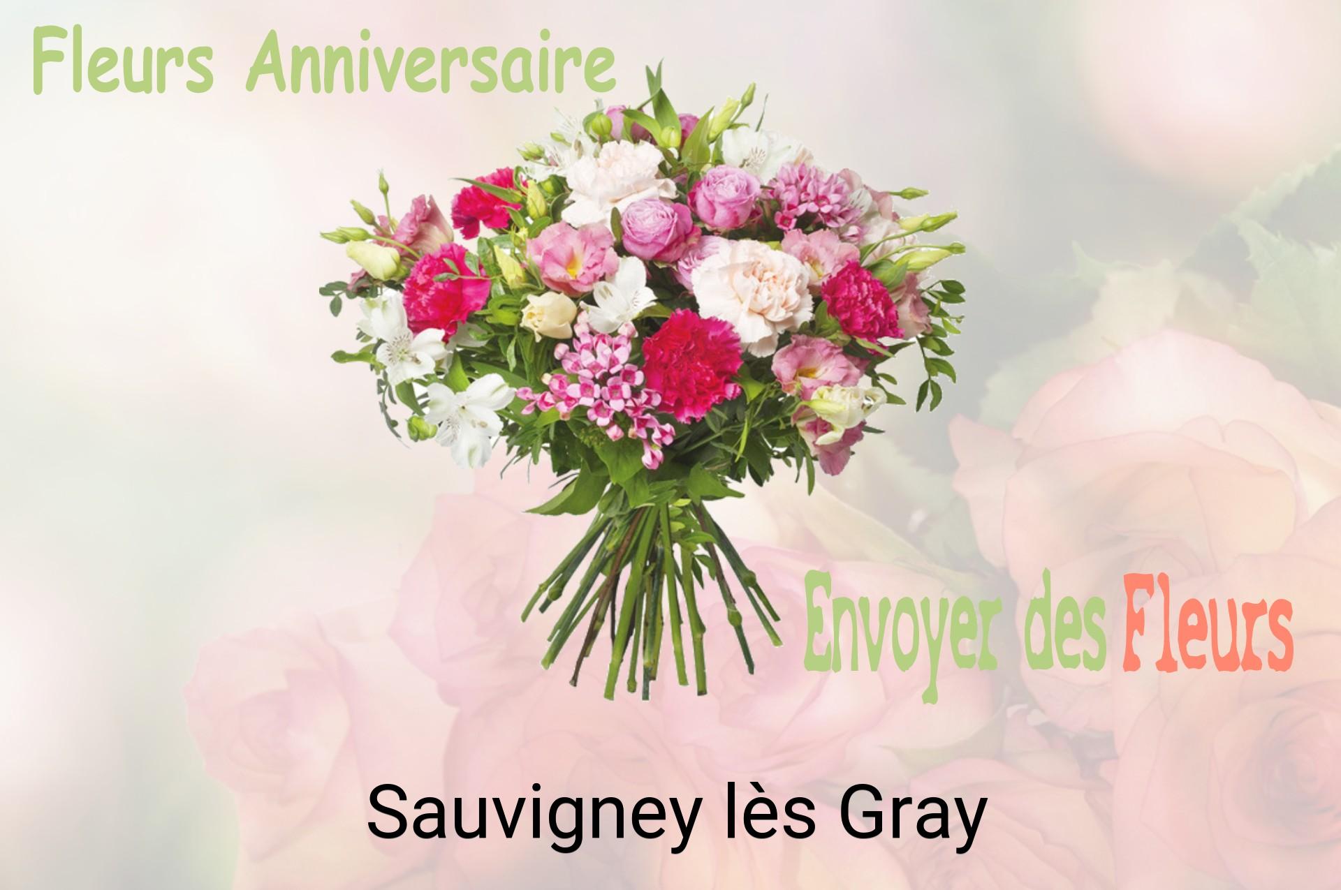 Bouquet de fleurs d’anniversaire livré à Sauvigney-lès-Gray