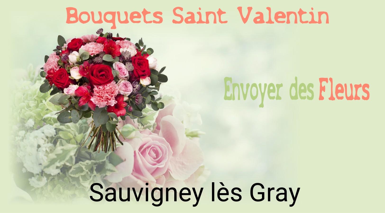 Roses de Saint-Valentin livrées à Sauvigney-lès-Gray